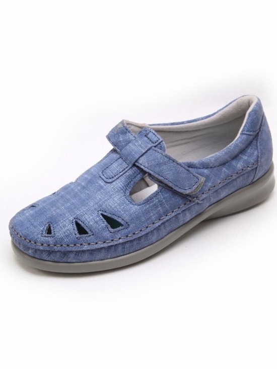 SAS Shoes - SAS Womens Roamer Slip On Size 9 bluejay tripad comfort Maryjane shoes USA